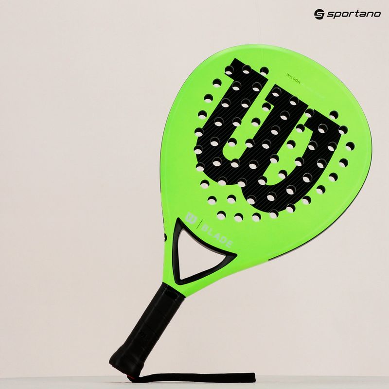Rachetă Wilson Blade Team V2 Padel verde WR067421U2 16