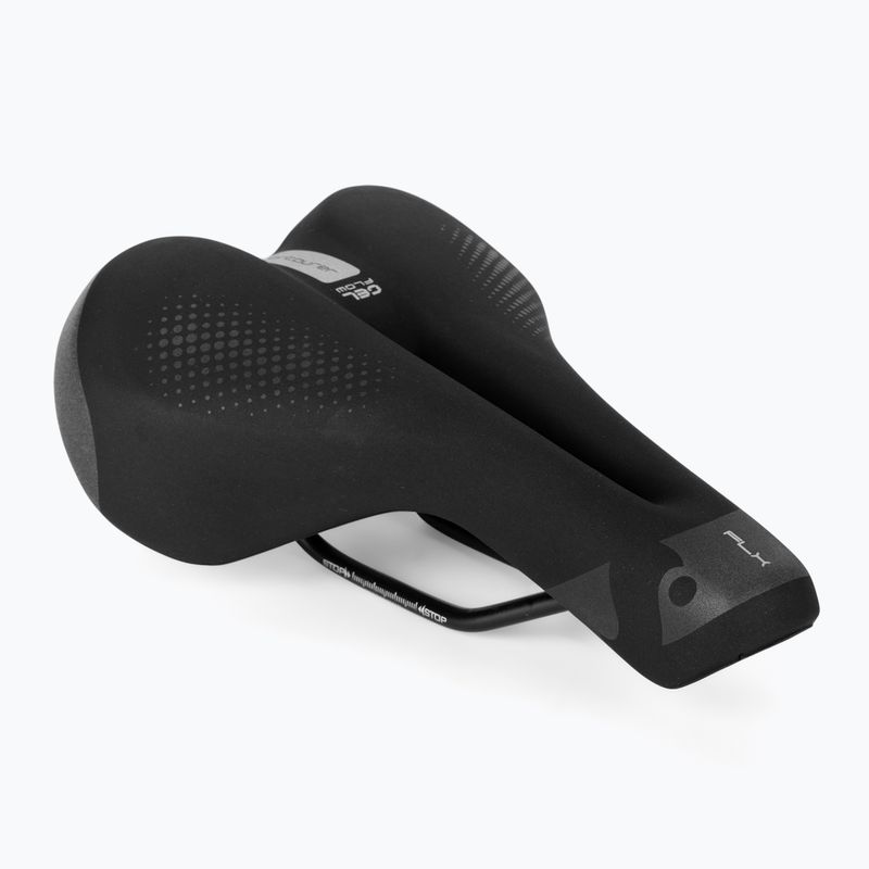 Șa de bicicletă pentru femei Sportourer FLX Lady Gel Flow black