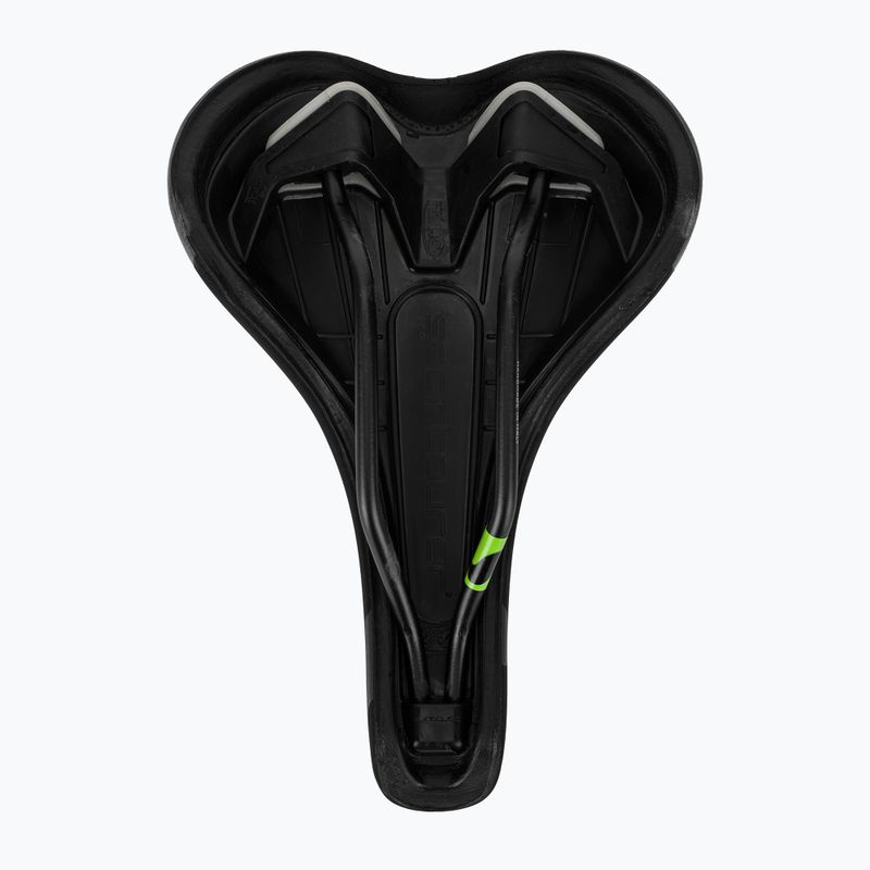 Șa de bicicletă pentru femei Sportourer FLX Lady Gel black 4