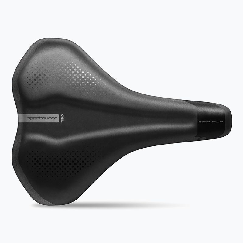 Șa de bicicletă Sportourer Max FLX Gel black