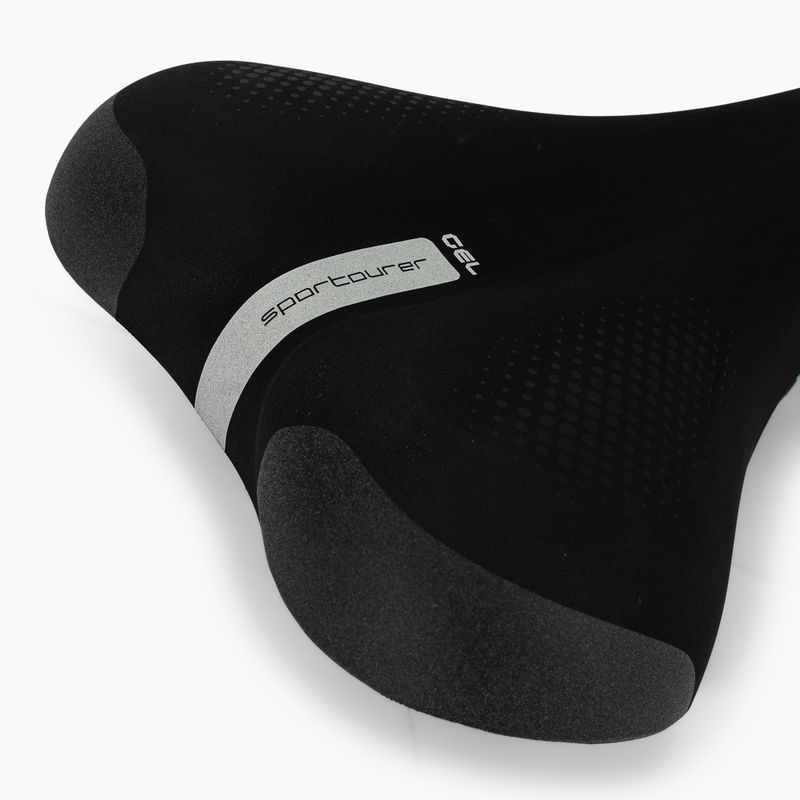 Șa de bicicletă  Sportourer Kaalam Gel black 5