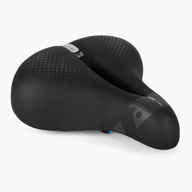 Șa de bicicletă Sportourer Zeta Comfort Gel Flow black