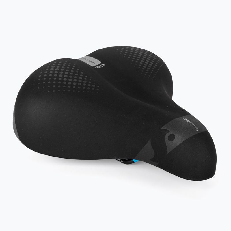 Șa de bicicletă Sportourer Zeta Comfort Gel black
