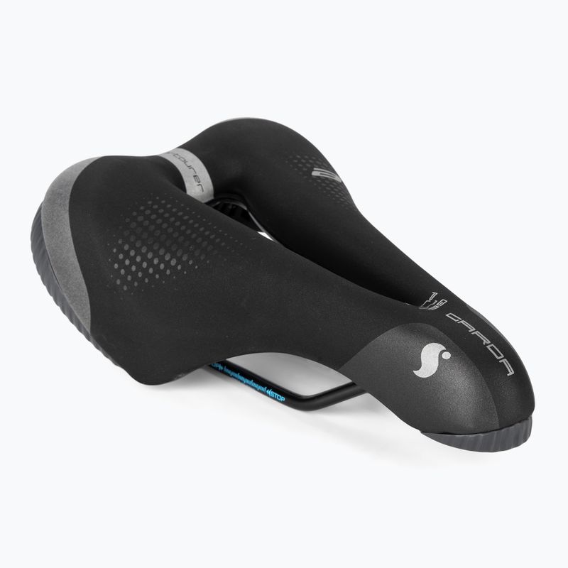 Șa de bicicletă Sportourer Garda E-Bike Superflow black