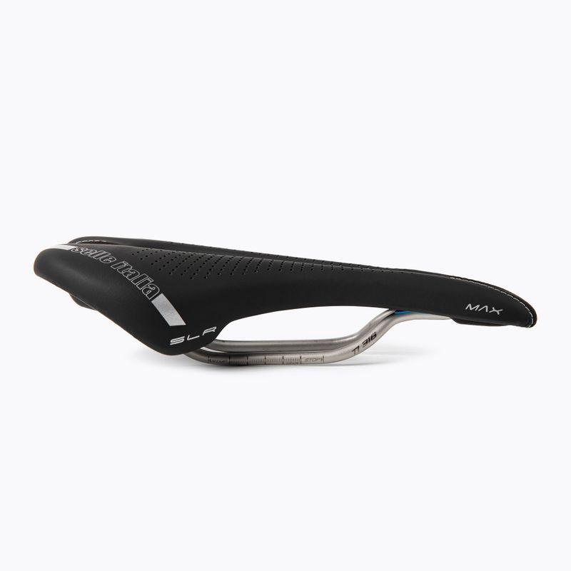 Selle Italia MAX SLR GEL SUPERFLOW L TI 316 șa de bicicletă negru SIT-044H901IKC001 2