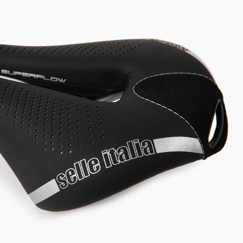 Selle Italia MAX FLITE GEL SUPERFLOW L TI 316 șa de bicicletă negru SIT-024H901IKC002 6