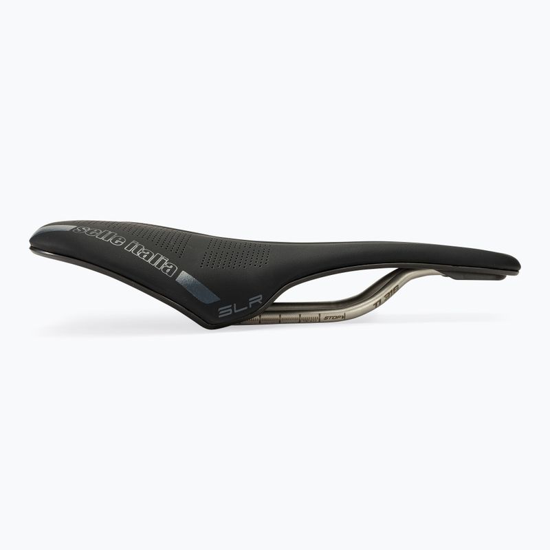 Șa de bicicletă Selle Italia Slr Boost Ti 316 Rail Fibra-Tek neagră SIT-041A120IKC001 2