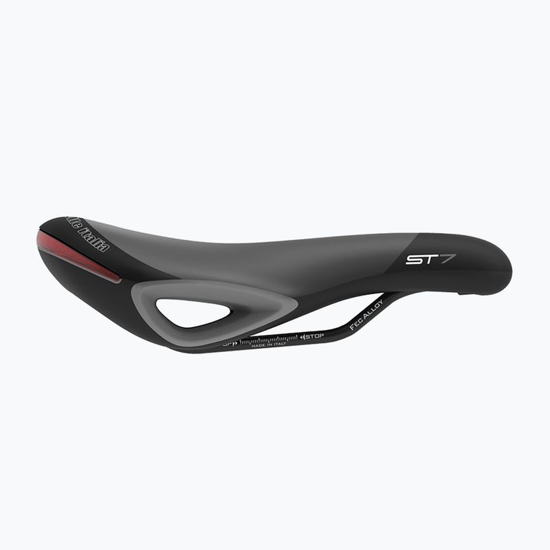Șa de bicicletă  Selle Italia Sportouring ST 7 Vision Superflow, Soft-Tek, Light Gel black