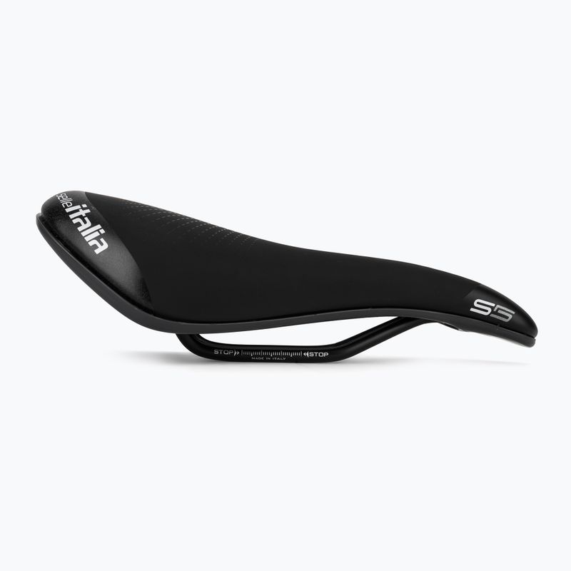 Șa de bicicletă Selle Italia Sportouring S 5 Superflow, Fec Alloy Rail, Soft-Tek, Light Gel black 2