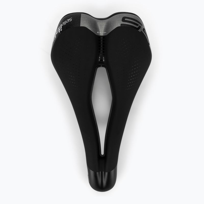 Șa de bicicletă Selle Italia Sportouring S 5 Superflow, Fec Alloy Rail, Soft-Tek, Light Gel black 3