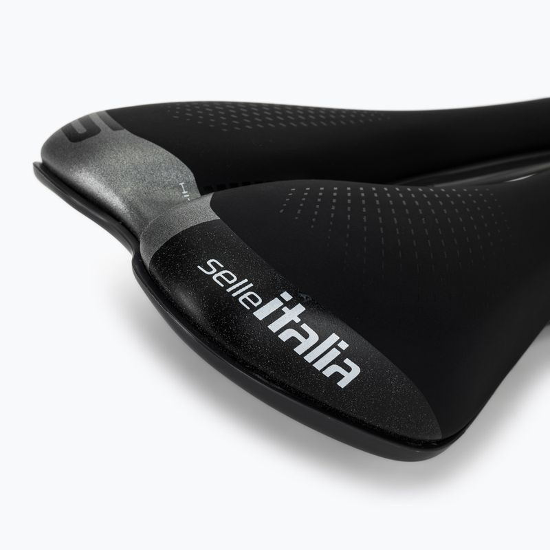 Șa de bicicletă Selle Italia Sportouring S 5 Superflow, Fec Alloy Rail, Soft-Tek, Light Gel black 5