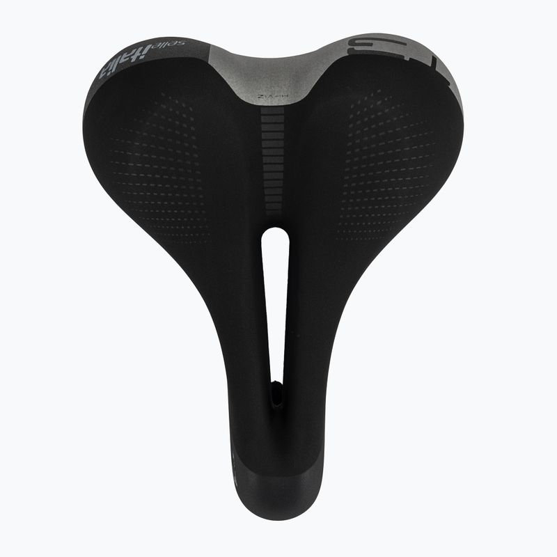 Șa de bicicletă  Selle Italia Sportouring T 3 Flow, Fec Alloy Rail, Soft-Tek, Light Gel black 3