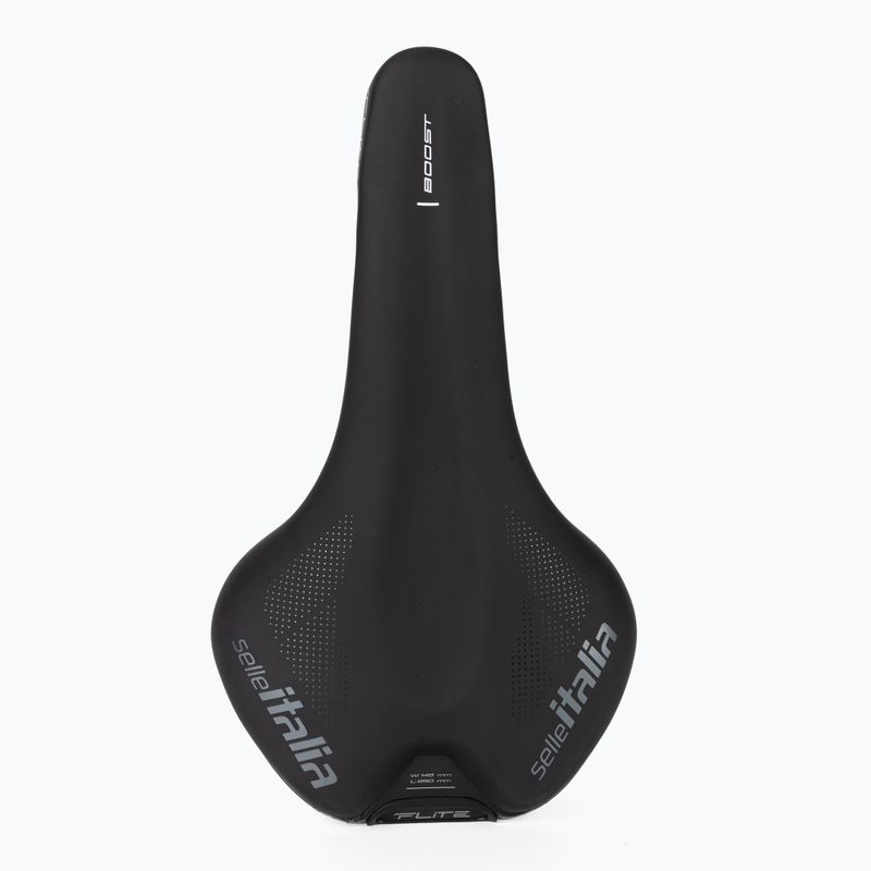 Șa de bicicletă Selle Italia Flite Boost Tm Manganese Rail Soft-Tek neagră SIT-017A320MHC001 3
