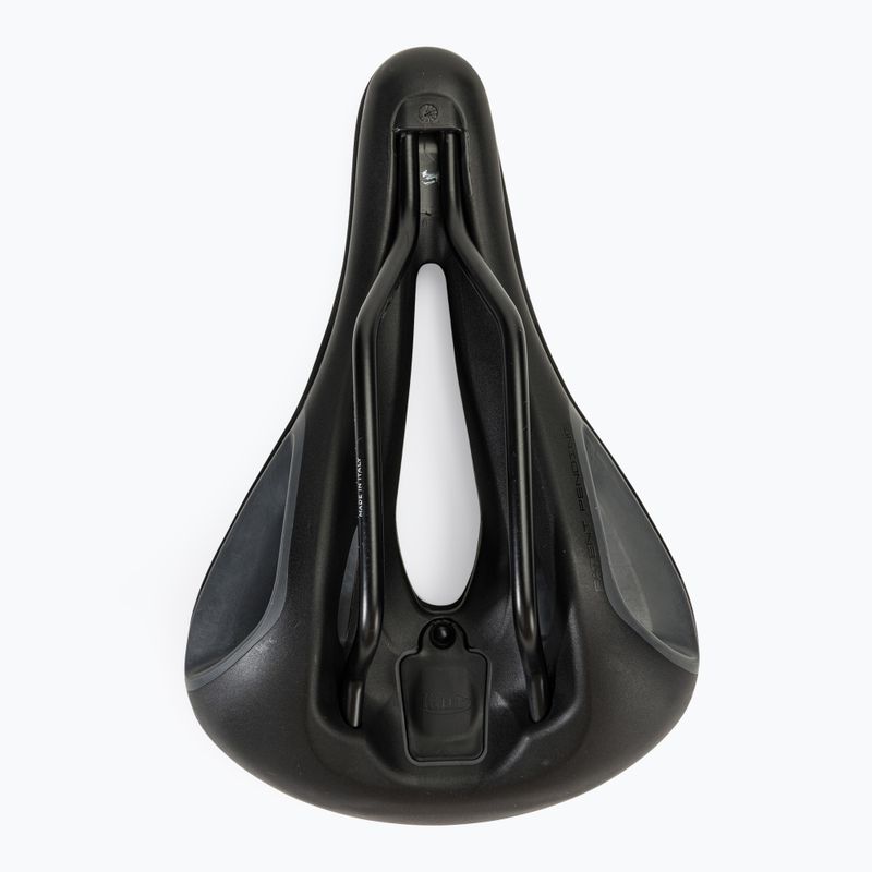 Șa de bicicletă Selle Italia Sportouring ST 7 Superflow, Fec Alloy Rail, Soft-Tek, Light Gel black 4