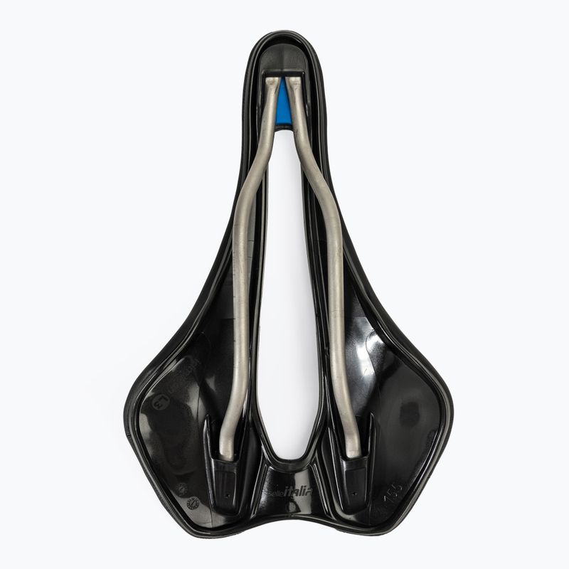 Șa de bicicletă Selle Italia Max SLR Boost Gel Superflow, TI 316 Rail, Fibra-Trek, Light Gel black 4