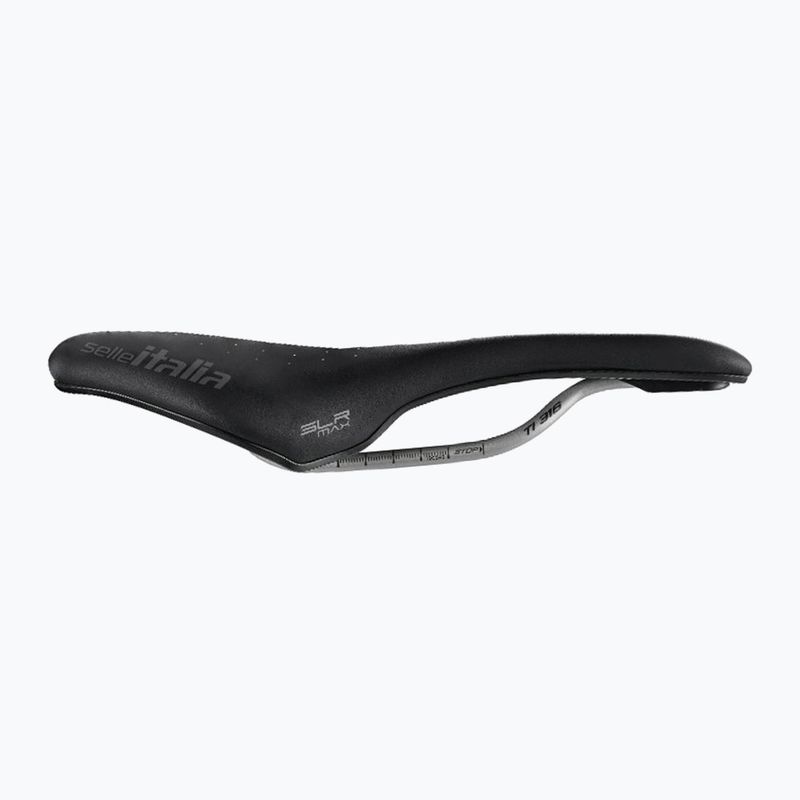 Șa de bicicletă Selle Italia Max SLR Boost Gel Superflow, TI 316 Rail, Fibra-Trek, Light Gel black 6