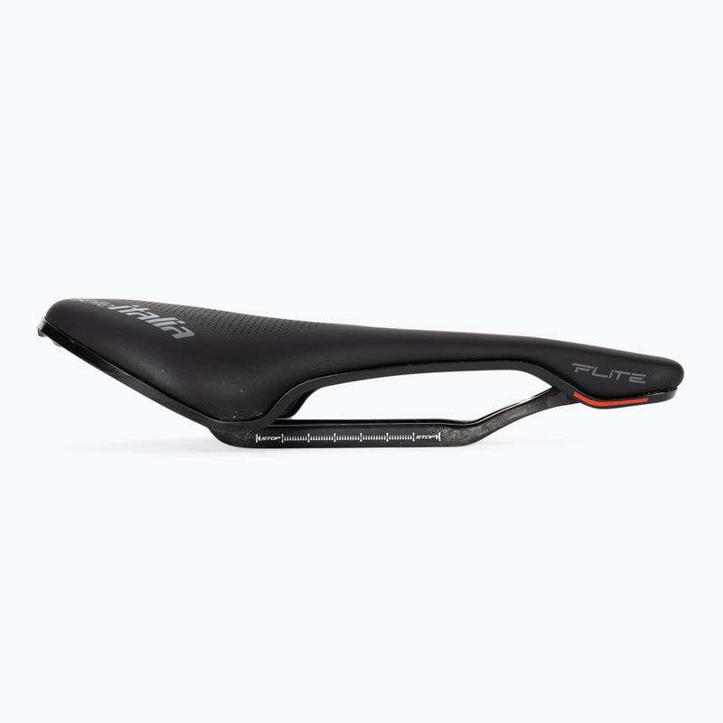 Șa de bicicletă Selle Italia Flite Boost Kit Carbonio Superflow Carbon Rail+10Mm Fibra-Tek neagră SIT-017A920ICA011 2