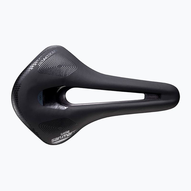 Șa de bicicletă SAN MARCO Shortfit 2.0 Supercomfort Wide Racing Open black 2