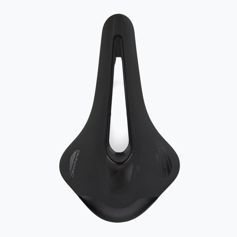 Șa de bicicletă SAN MARCO Shortfit 2.0 Dynamic Open negru pentru biciclete 3