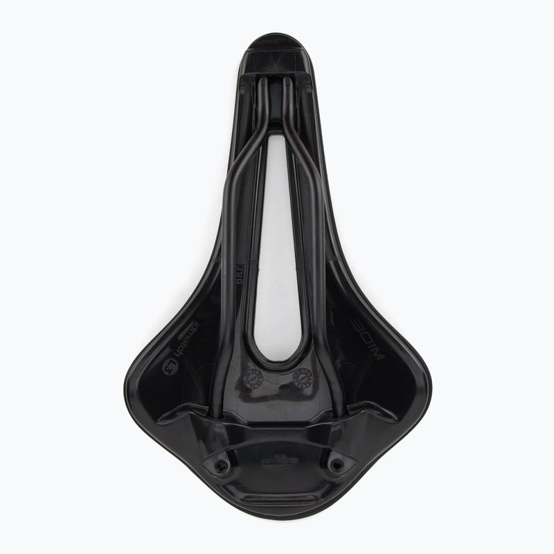 Șa de bicicletă SAN MARCO Shortfit 2.0 Dynamic Open negru pentru biciclete 4