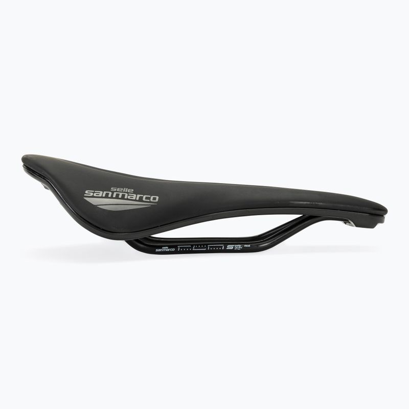 Șa de bicicletă SAN MARCO Shortfit 2.0 Sport Narrow Open black 2