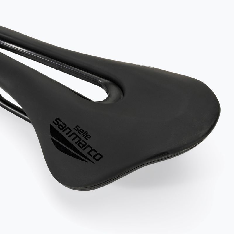 Șa de bicicletă SAN MARCO Shortfit 2.0 Sport Narrow Open black 5