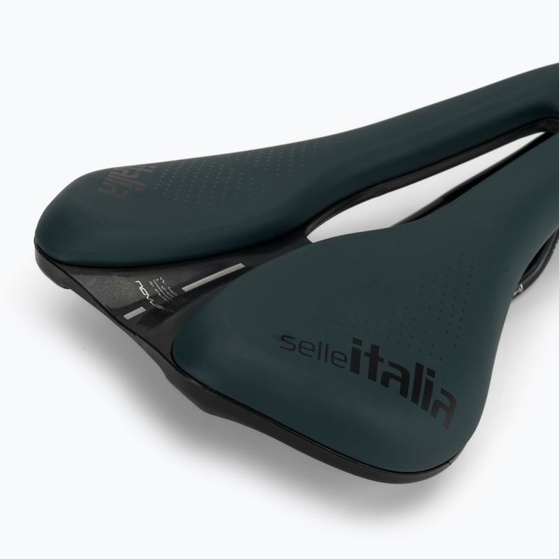 Șa de bicicletă  Selle Italia Novus Boost Evo Gravel TM Superflow, Manganese Rail, Soft-Trek blue 5