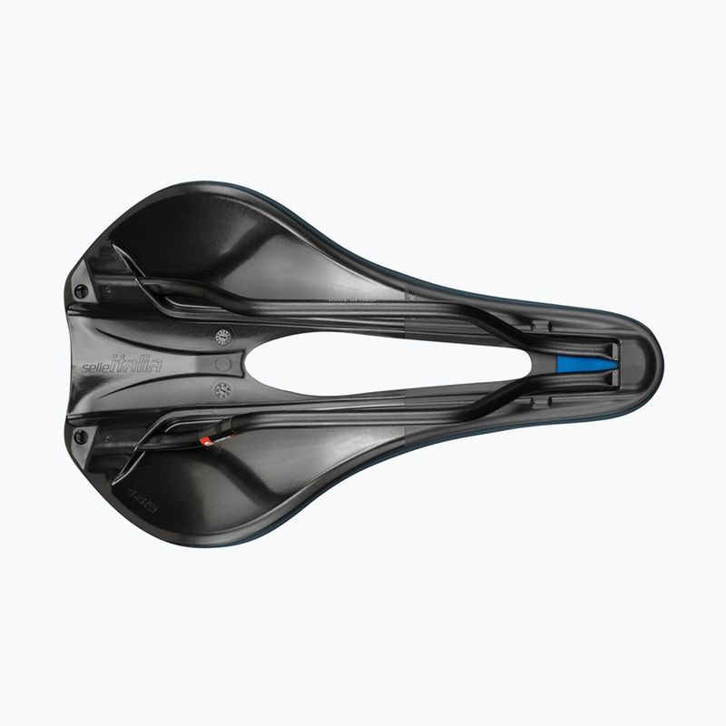 Șa de bicicletă  Selle Italia Novus Boost Evo Gravel TM Superflow, Manganese Rail, Soft-Trek blue 4