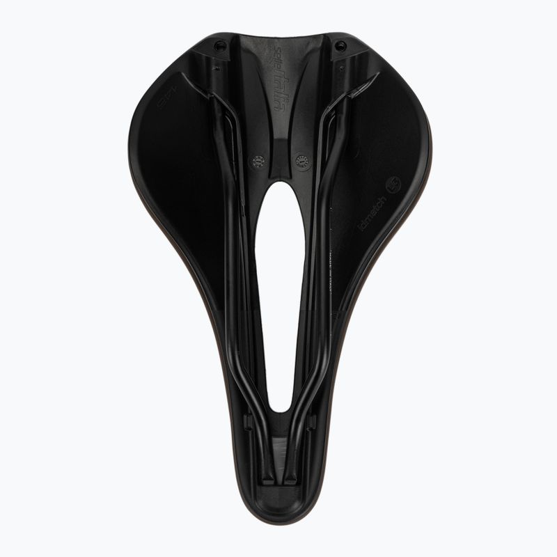 Șa de bicicletă Selle Italia Novus Boost Evo Gravel TM, Superflow, Manganese Rail, Soft-Trek brown 4