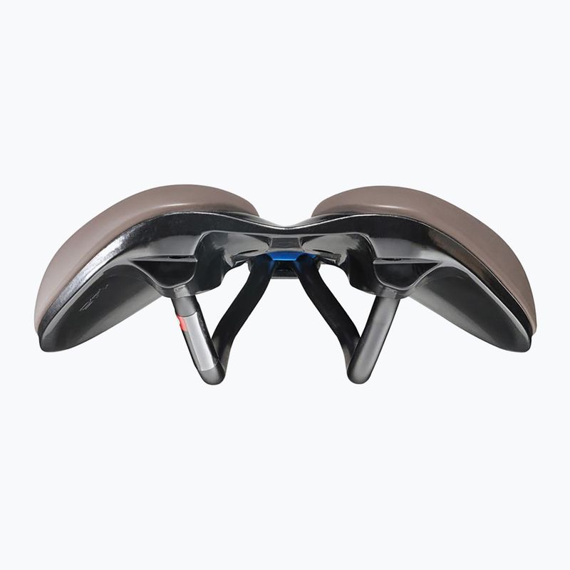 Șa de bicicletă Selle Italia Novus Boost Evo Gravel TM, Superflow, Manganese Rail, Soft-Trek brown 4