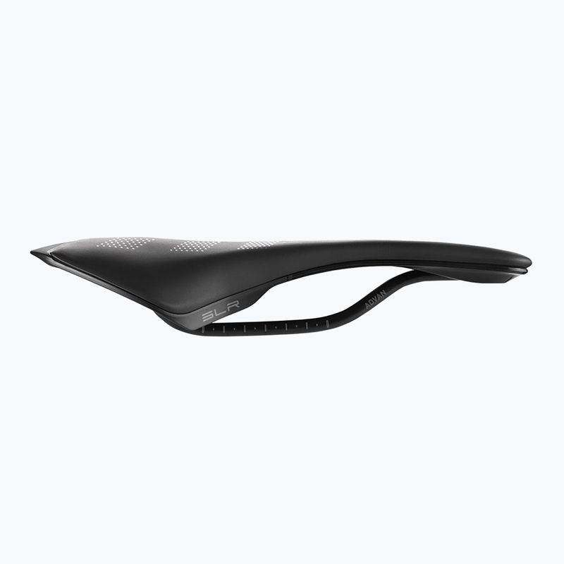 Șa pentru bicicletă Selle Italia SLR Advan, Manganese Rail Black 2