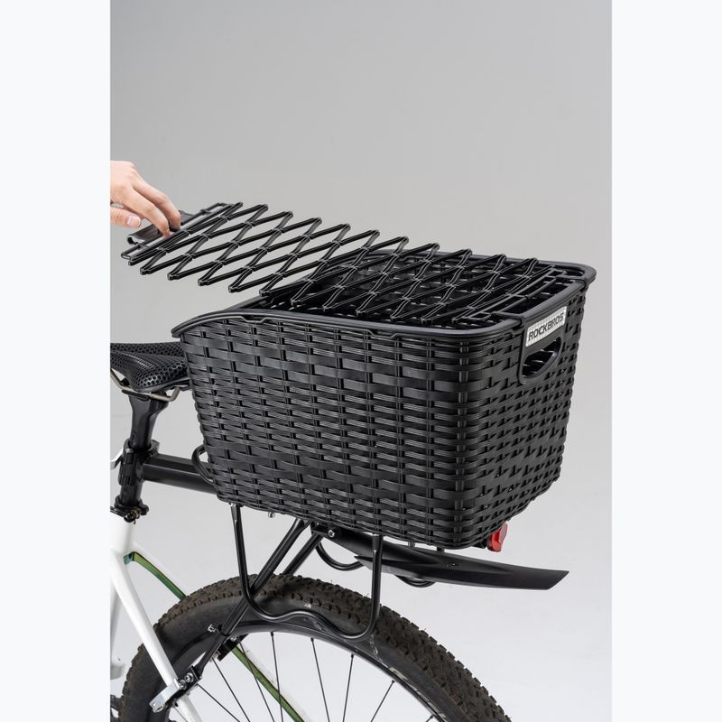 Coș de bicicletă Kosz Rockbros 330003001 Rear Bicycle Basket black 2