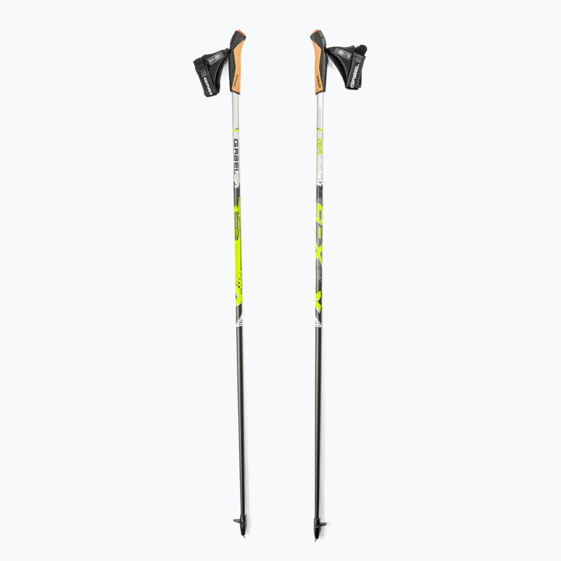 Bețe de mers GABEL X-5 Nordic, negru, 7008351131050