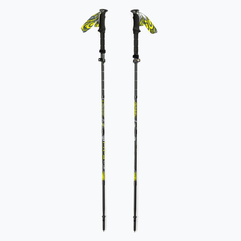 Bețe de trekking GABEL FR-5 FL LITE XTS, negru, 7008391700000