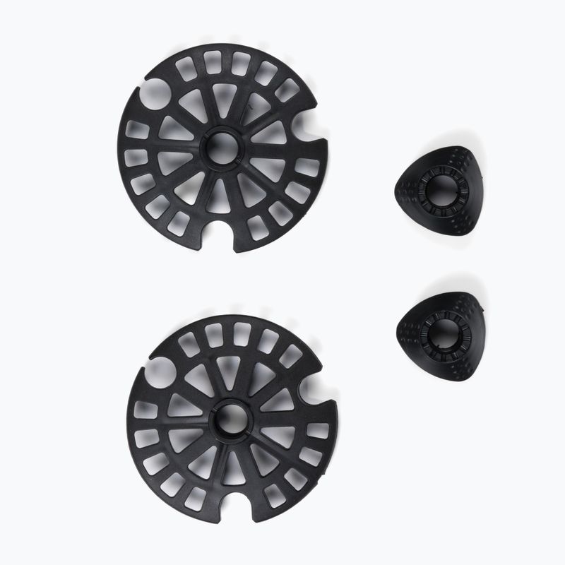 Bastoane pentru mers nordic GABEL FR-5 FL LITE XTL negru 7008391800000 5