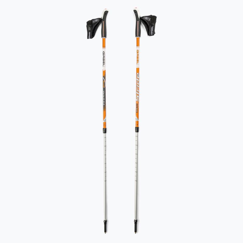 Bețe de mers GABEL Vario S - 9.6 Nordic, portocaliu, 7008350550000