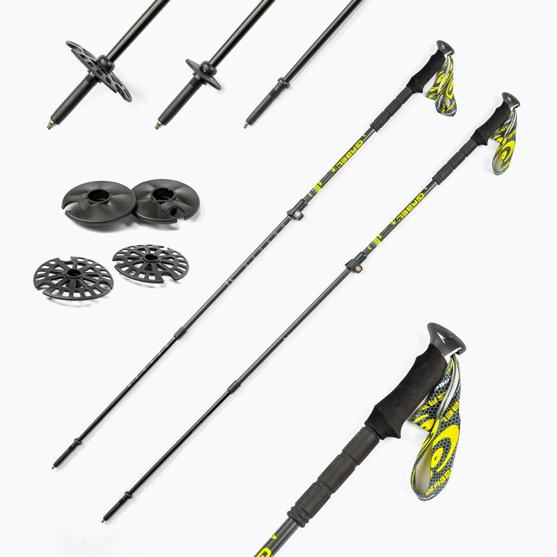 Bețe de trekking GABEL Escape Carbon XT TOUR AI, negru, 7008451900000 6