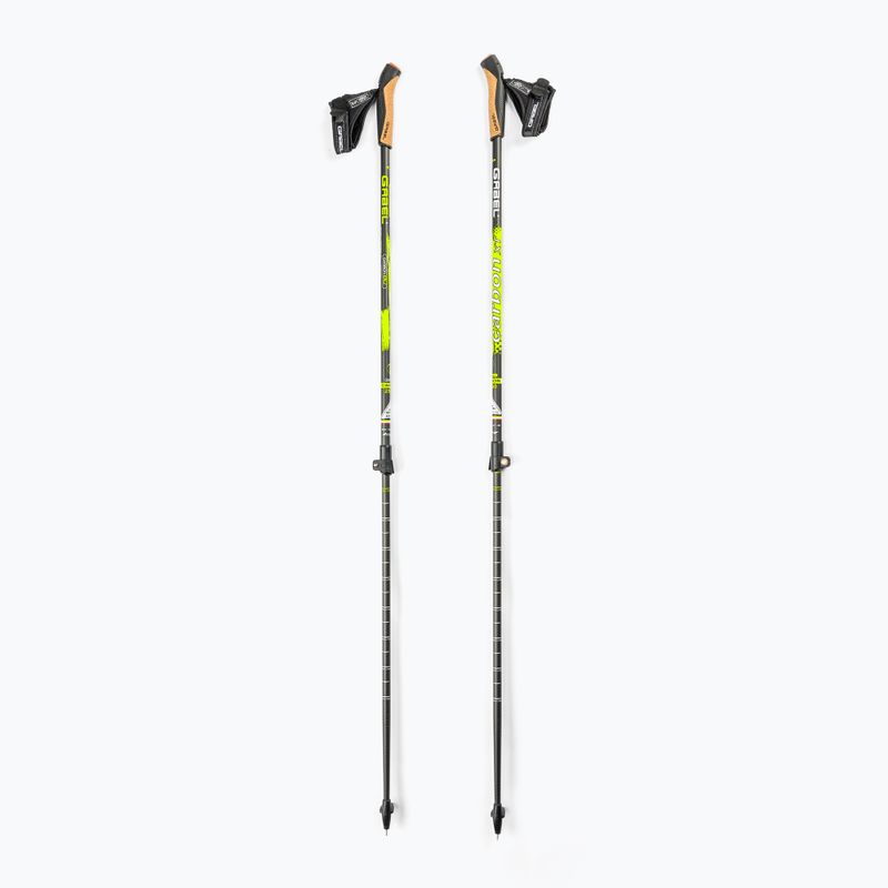 Bețe de mers Gabel Carbon XT 2S F.L Nordic, negru, 7008351490000
