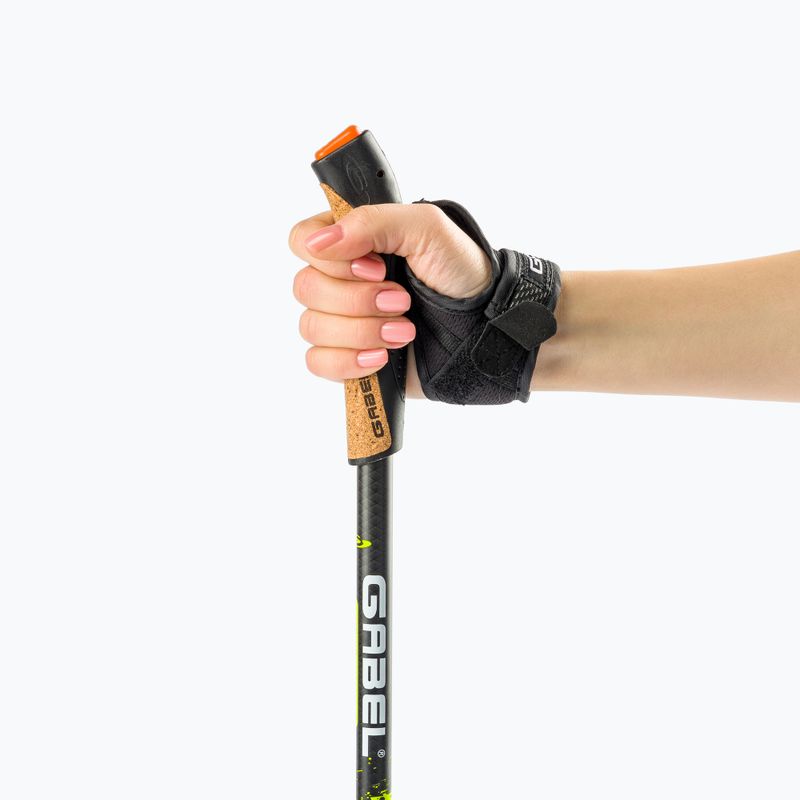 Bețe de mers Gabel Carbon XT 2S F.L Nordic, negru, 7008351490000 4