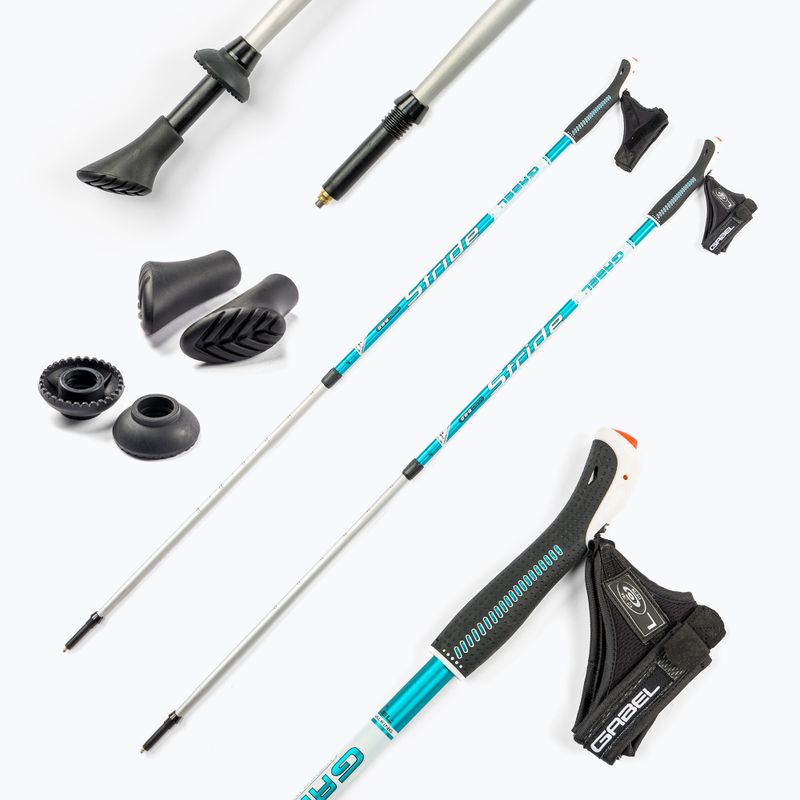 Bețe de mers GABEL Vario S - 9.6 Nordic, verde, 7008350610000 7