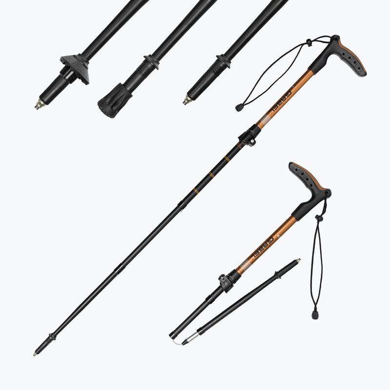 GABEL Wired FL XTS bețe de trekking negru 7008480400000 4
