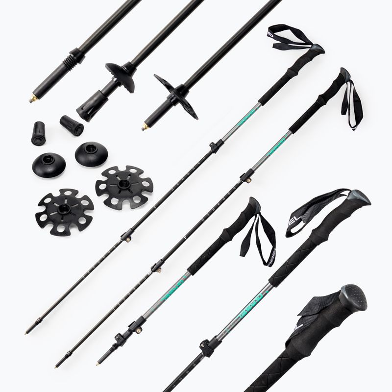 Bețe de trekking Gabel Vertigo Lite Tour FL, negru, 7008413710000 7