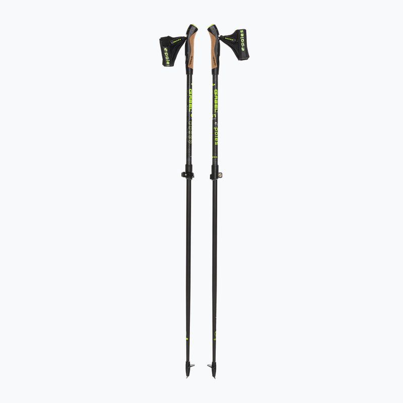 Bețe de nordic walking GABEL G-1A XTL E-Poles-S.Carbon negre 7008370210000