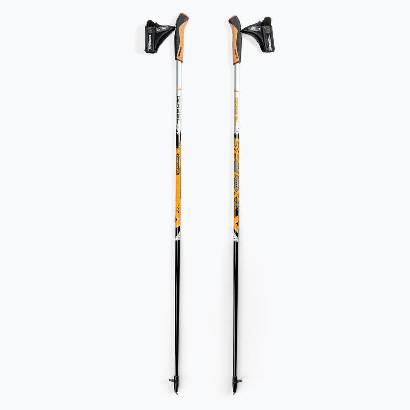 Bețe de mers GABEL X-1.35 Nordic, negru, 7008361151050
