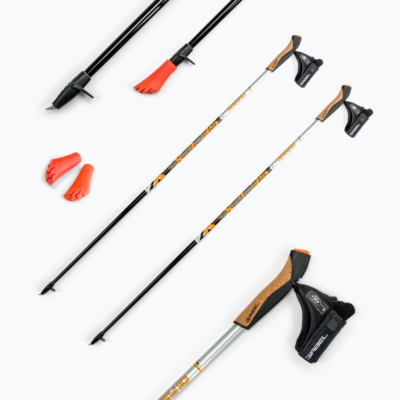 Bețe de mers GABEL X-1.35 Nordic, negru, 7008361151050 6
