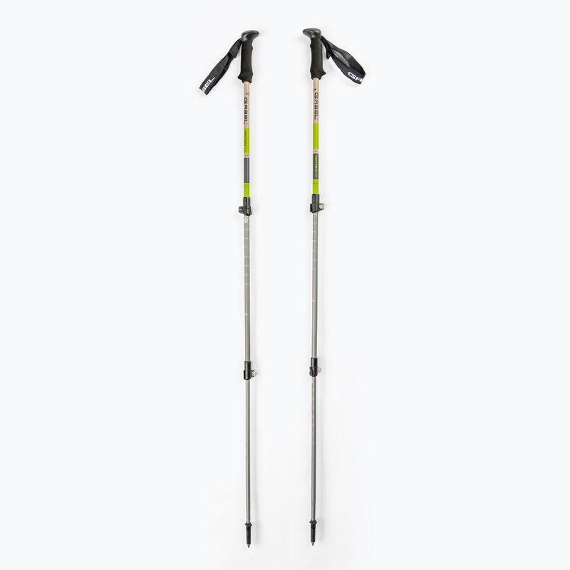 GABEL Mont Blanc F.L. Bețe de trekking 4.0, verde, 7008432300000