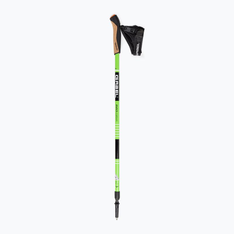 Bețe de nordic walking GABEL Strech Carbon verzi 2