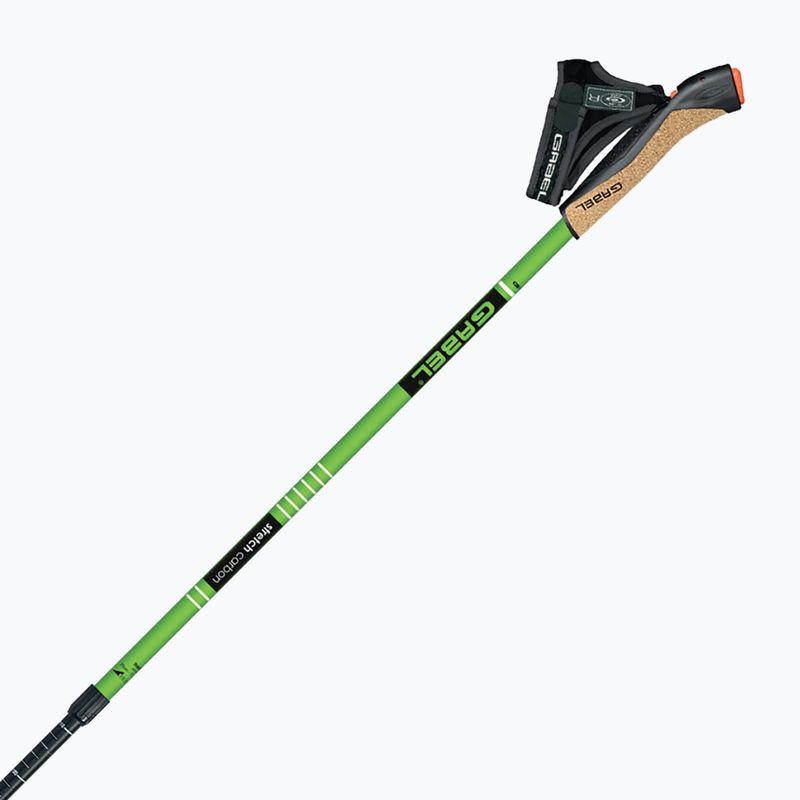 Bețe de nordic walking GABEL Strech Carbon verzi 8