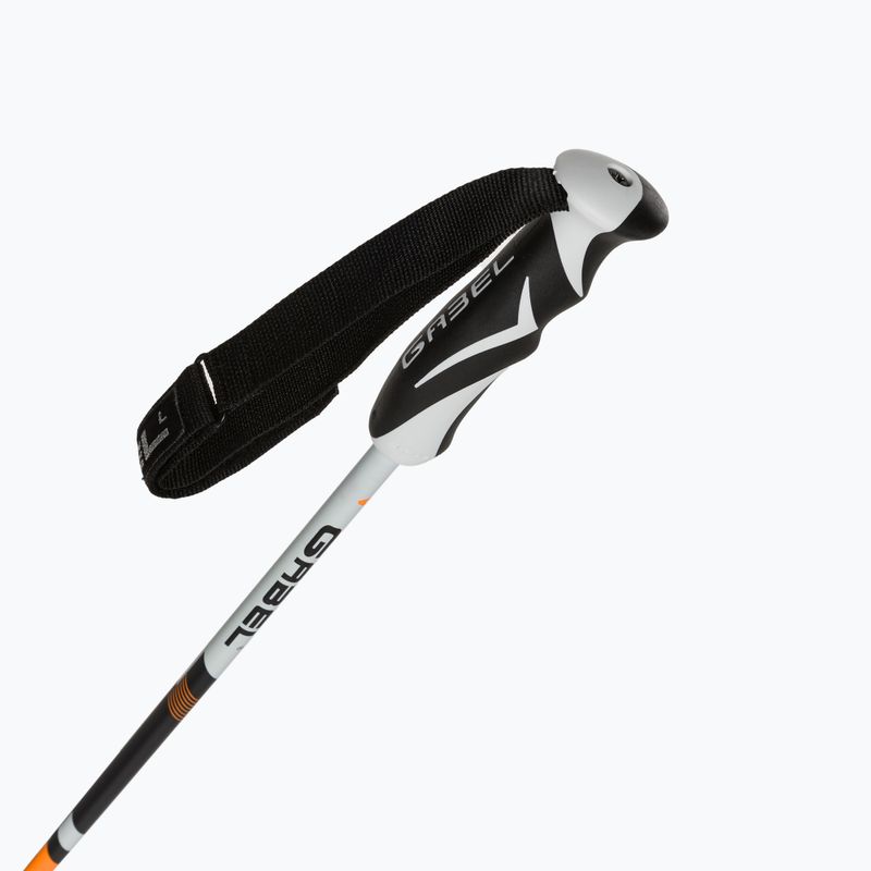 Bastoane de schi GABEL Carbon Cross portocaliu mat 2