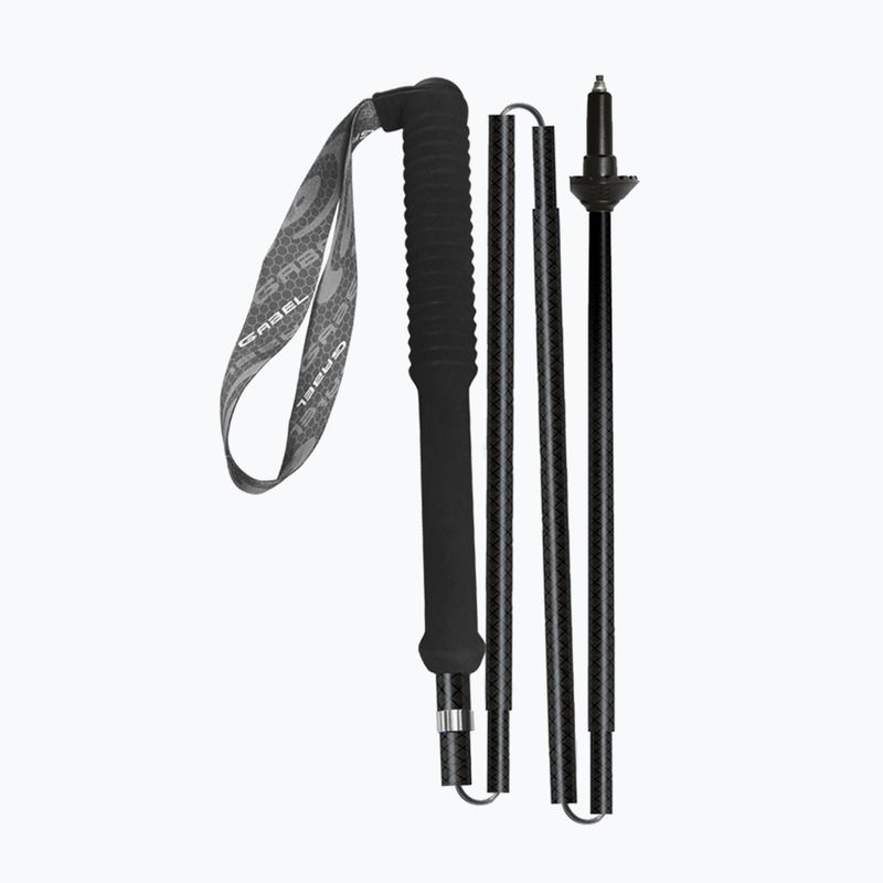 Bețe de nordic walking GABEL Carbon Feather-R negru 8